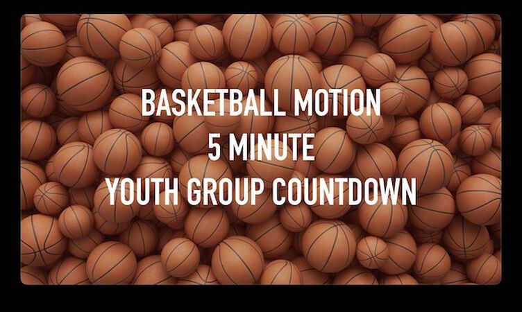 Basketball Motion 5 Minute Countdown